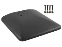RAM-251-1SA RAM 9 x 9 алюминиевая утяжеленная основа с рисунком отверстий AMPS