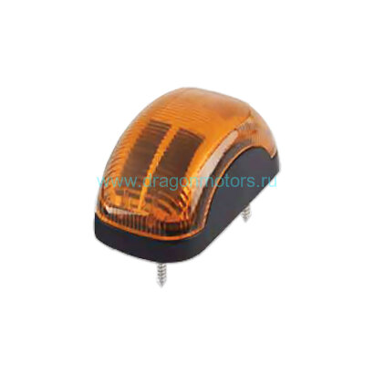 2W LEDs габаритные огни  желтый свет