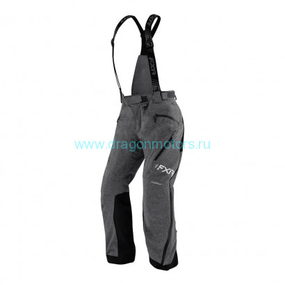 Штаны FXR Renegade FX с утеплителем - Mid Grey Heather