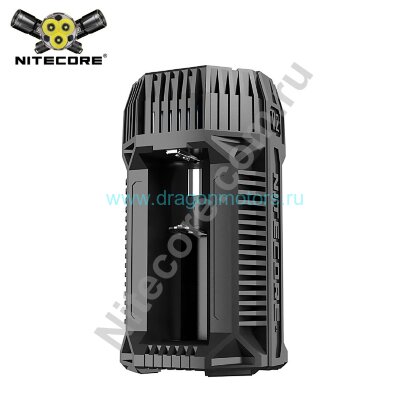 Автомобильное скоростное зарядное устройство Nitecore V2 18650.16340.14500 и др.