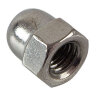 Гайка колпачковая А4 DIN1587 М5