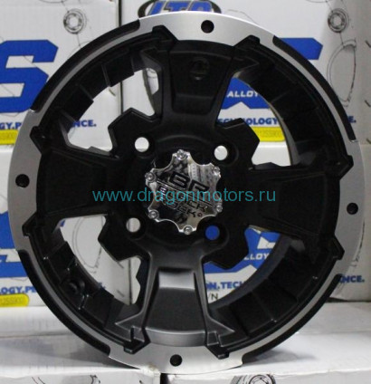 ДИСК ДЛЯ КВАДРОЦИКЛА CARLISLE BLACK-ROCK INTRUDER 4/115 5+2 12X7 (Черный)