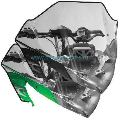 Стекло среднее Arctic Cat Clear Tinted Windshield - 2012-2017 ZR F XF M