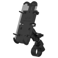 RAP-B-460-A-PD4U Крепление для телефона RAM Quick-Grip  XL с основанием на руль RAM Tough-Strap