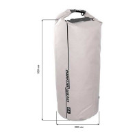 Водонепроницаемый гермомешок (с плечевым ремнем) OverBoard OB1007WHT - Waterproof Dry Tube Bag - 40L (White)