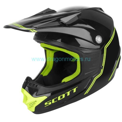 Шлем детский SCOTT Kids 350 Pro ECE - black/yellow
