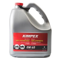 Масло моторное KIMPEX SNOW/ATV 4-S100 0W40 синтетика 4T (-47С°, API SM, JASO MA), 4L