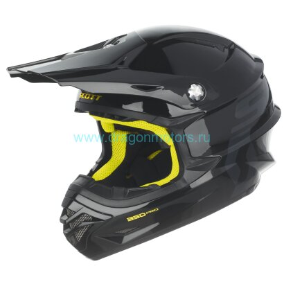 Шлем SCOTT 350 Pro ECE - black/yellow