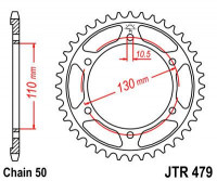 JT звезда задняя JTR479.45