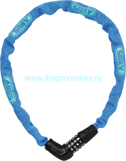 Цепь с замком для велосипеда Abus Steel-O-Chain 5805C/75
