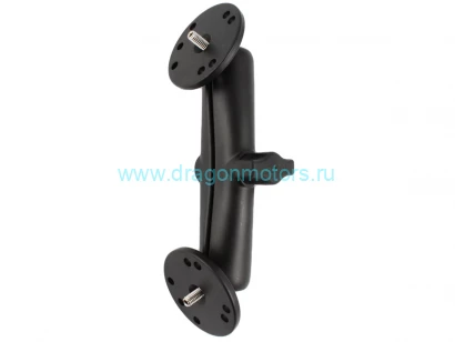 RAM-B-101A2U-C фото крепление RAM, длинная муфта 150 мм, 2 больших фото шара, шары 25 мм (1")
