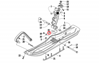 Втулка в лыжу Arctic Cat 2603-746