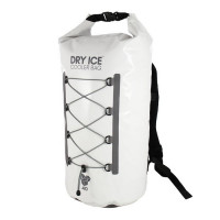 Водонепроницаемый рюкзак - холодильник DryIceCoolers D004WHT - Premium Cooler Backpack – 40L