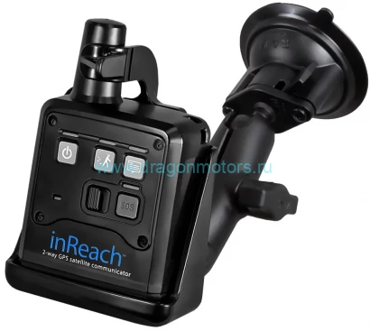 RAM-B-166-DEL2U Крепление на присоске RAM Twist-Lock  для DeLorme inReach