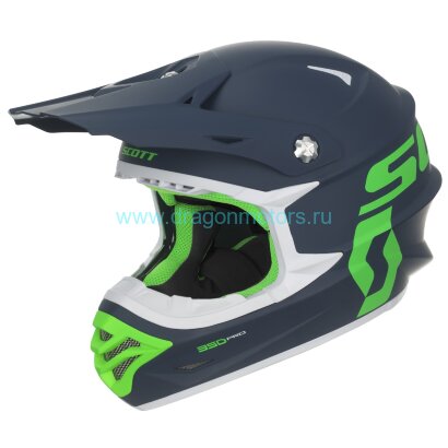 Шлем SCOTT 350 Pro ECE - blue/green
