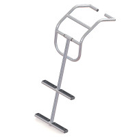 Трап дайверский для надувных лодок, 2 белых ступени (ширина 360 мм.) (10269371)