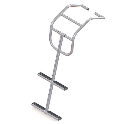 Трап дайверский для надувных лодок, 2 белых ступени (ширина 360 мм.) (10269371)