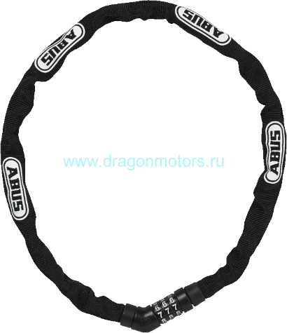 Цепь с замком для велосипеда Abus Steel-O-Chain 4804C/75