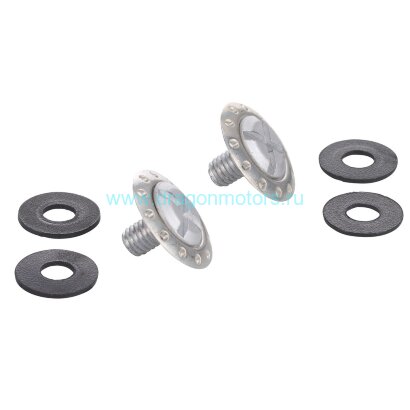 Болты крепежа козырька шлема SCOTT 350 Kid screw kit - black