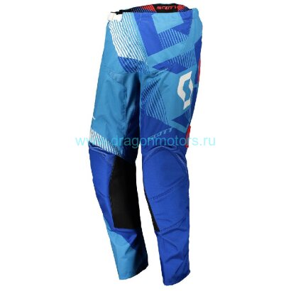 Мотоштаны мужские SCOTT 350 Dirt - blue/white