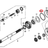 Уплотнительное кольцо, 94x4.1 Honda BF60-190 91351-ZW1-B02 