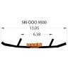 Коньки woodys (Сток) для Ski-Doo Expedition/ MXZ/ freeride OEM: A-04-0-4-475, 505072428, 860200141, 860201044, DS4-9500, 4611-0044