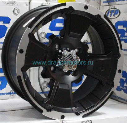 ДИСК ДЛЯ КВАДРОЦИКЛА CARLISLE BLACK-ROCK INTRUDER 4/110 5+2 14X7 (Черный)