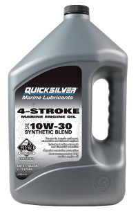Полусинтетическое масло QUICKSILVER 10W30, 4л. (10267329)