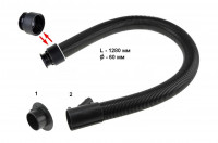 Гофра кабель-трассы с адаптером DF70-140 (6730090J00) - 990C0-20010-_DF70