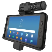 RAM-HOL-SAM7PCLU - держатель док станция держатель RAM для Samsung Galaxy TAB Active2 с замком и ключом