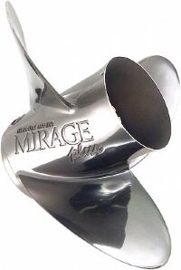 19841A46 Гребной винт MERCURY Mirage Plus для моторов 135-350 л.с., 3x15-3/4x15, левое вращение, сталь OEM: 48-19841A41/19841A45 (оригинал)