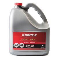 Масло моторное KIMPEX SNOW/ATV 5W30 минеральное 4T (-40°, API SM, JASO MA), 4L