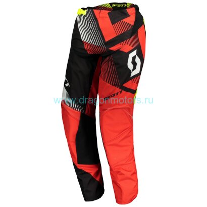 Мотоштаны мужские SCOTT 350 Dirt - red/black