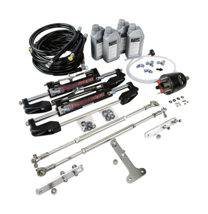 Гидравлическая система рулевого управления для 3-моторов 300 л.с (TBE-6380, 635-800 мм), Sea First