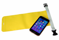 ГЕРМОЧЕХОЛ для смартфона и документов - «Желтый»