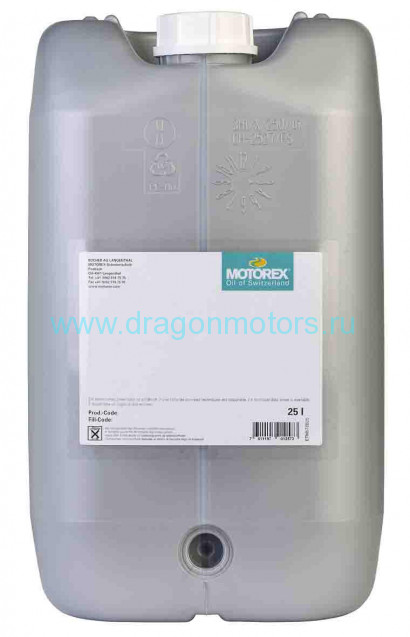 MOTOREX масло вилочное Racing Fork Oil SAE 10w 25L синтетика