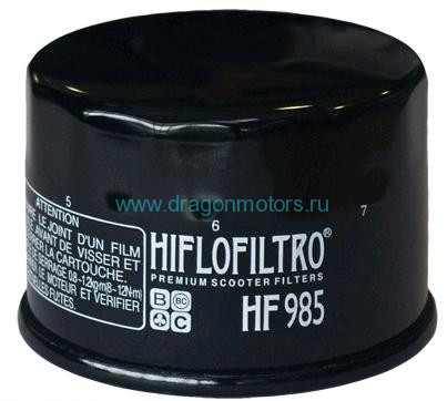 HIFLO FILTRO фильтр масляный HF985