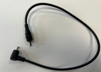 Провод RCA угловой (папа-папа) 45см: SM-01205