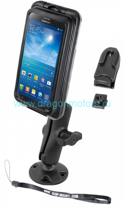 RAP-B-138-AQ7-2 RAM Aqua Box Pro 20 Высокопрочный композитный кронштейн с Drill-Down Base