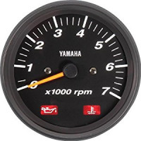 Тахометр Аналоговый Yamaha (с индикат. уровня масла и перегрева - черный циферблат) 6Y7-83540-80-00