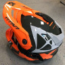 CKX Шлем + очки TITAN Airflow Steep orange/grey