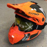CKX Шлем + очки TITAN Airflow Steep orange/grey