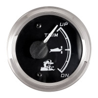 Указатель трима, Мореман" для Mariner/Merсury/Volvo и Yamaha с 2001 года, 167/10 Ом, черный циферблат" (10252248)