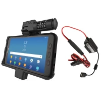 RAM-HOL-SAM7PCL-V7B1U Док-станция с блокировкой RAM для Samsung Galaxy Tab Active2 с зарядным устройством