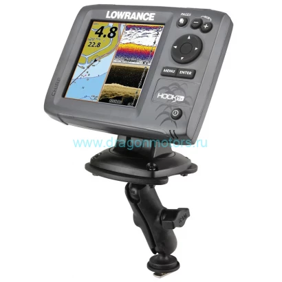 RAP-B-107B-354-TRA1U RAM Track Ball композитное крепление Fishfinder для устройств Humminbird