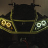 Комплект из четырёх светодиодных фар RJWC Neutrino 2 Lights для BRP Can-Am Outlander / Renegade