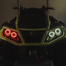 Комплект из четырёх светодиодных фар RJWC Neutrino 2 Lights для BRP Can-Am Outlander / Renegade