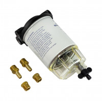 Фильтр топливный 10 мк с креплением и водосборником (большой) - 17-664-00