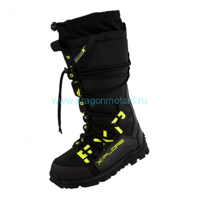 Ботинки FXR X-Plore с утеплителем - Black/Hi Vis