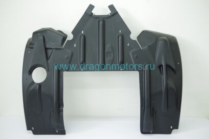 Защита днища для Arctic Cat ZR. M, XF. F (кроме 7000) черный